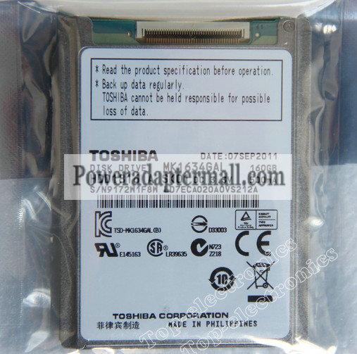 TOSHIBA MK1634GAL 160GB Hard Drive FOR iPod Classic 6th 7th Sony